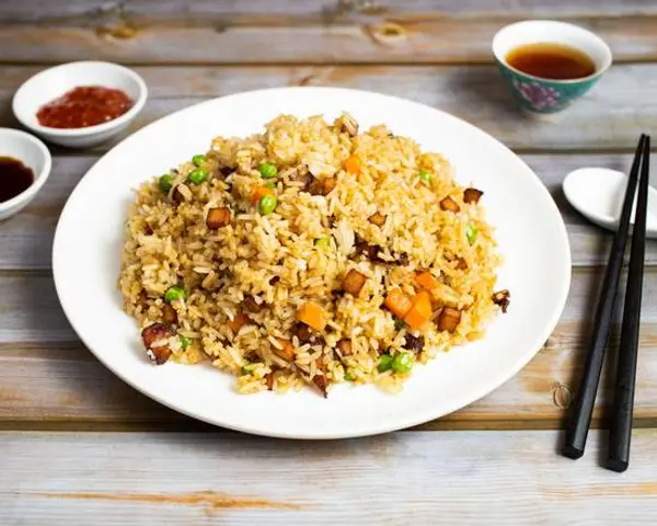 vegan-deadly-sins - Vegan Ham Fried Rice