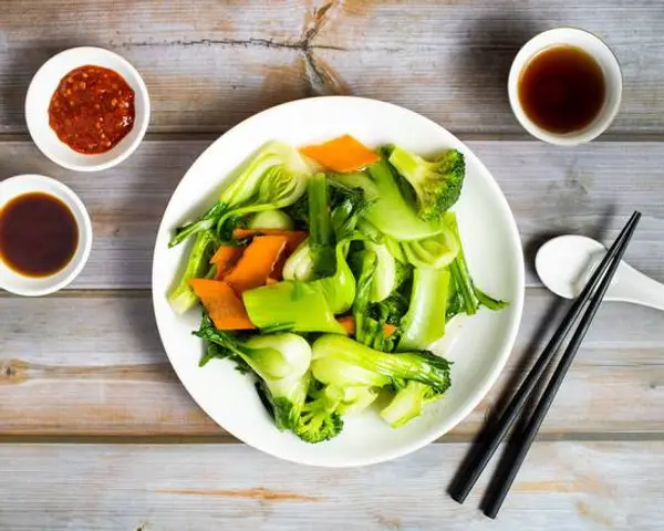 vegan-deadly-sins - Stir Fried Mixed Green