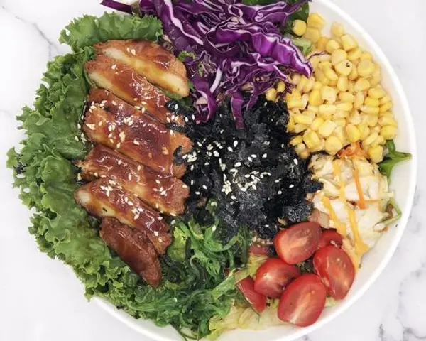 vegan-deadly-sins - VB2. General Tso's Vegan chicken Bowl