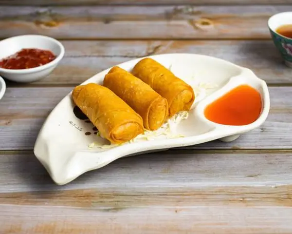 vegan-deadly-sins - Crunchy Fried Spring Rolls