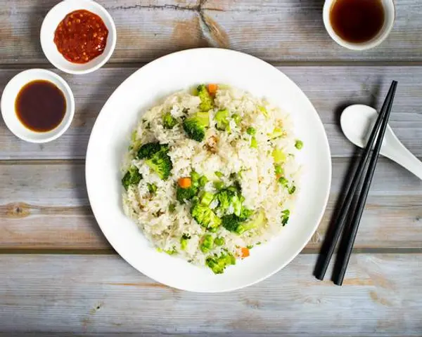 vegan-deadly-sins - Green Veggie Fried Rice (Gluten Free)