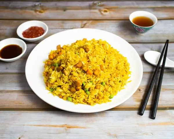 vegan-deadly-sins - Golden Curry Fried Rice