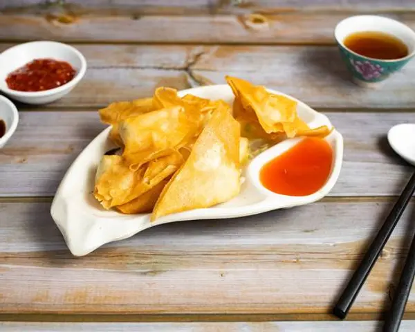 vegan-deadly-sins - Golden Crispy wonton