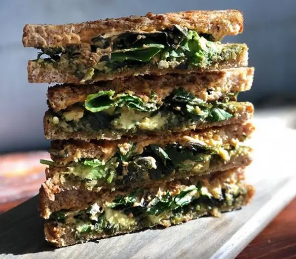 vibe-health-bar - Vegan Pesto Grilled Cheese