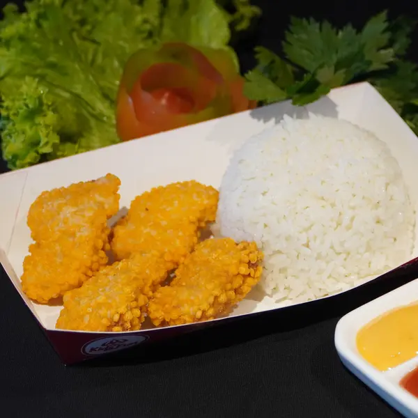 viva-cafe - Chicken Nugget & Rice