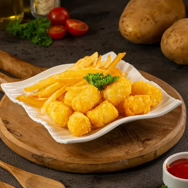 viva-cafe - Hash Brown & Fries