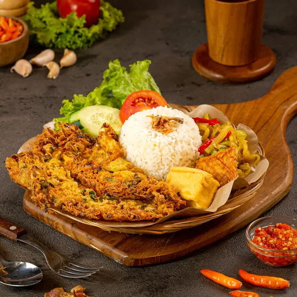viva-cafe - Nasi Rames Telur Crispy