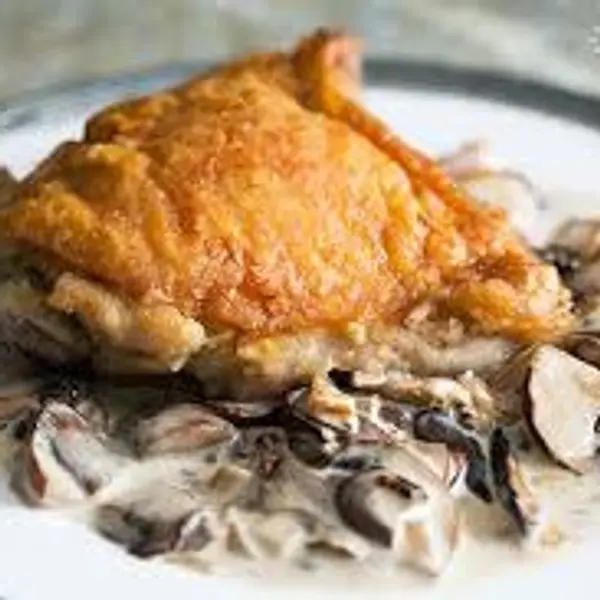 volta-hotel-akosombo - Chicken in Mushroom Sauce