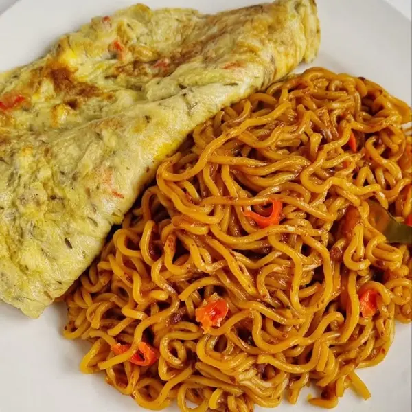 wallgate-apartments - stir fry Indomie  Noodles and egg