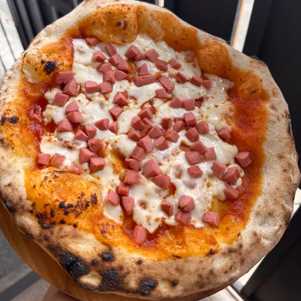 warung-pizza-kepanjen - Pizza sausage