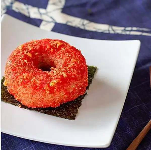 wasabi-sushi - Flaming Hot Cheeto Donut