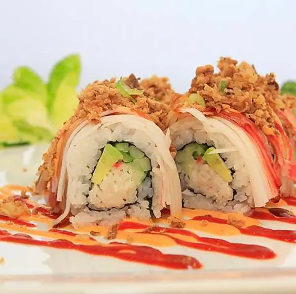 wasabi-sushi - Cali Crunchy Roll