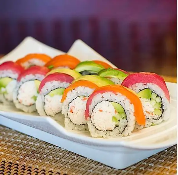 wasabi-sushi - Rainbow Roll