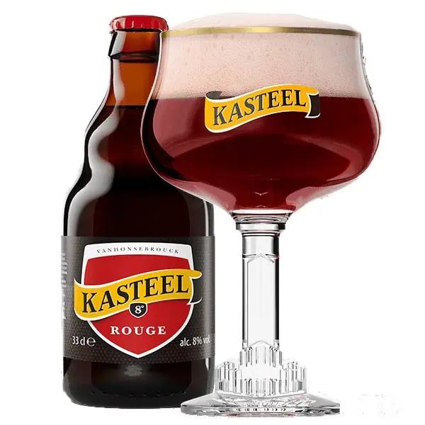 werbeek-bar - Kasteelbier rouge