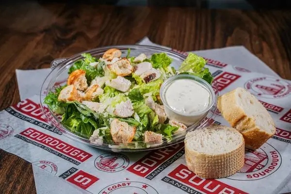 west-coast-sourdough - Grilled Chicken Caesar Salad