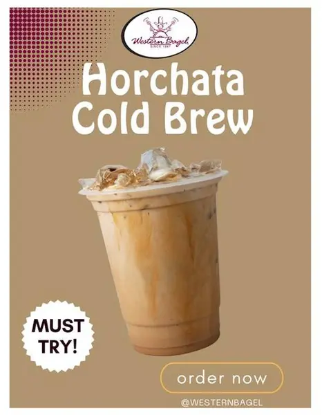 western-bagel - Horchata Cold Brew