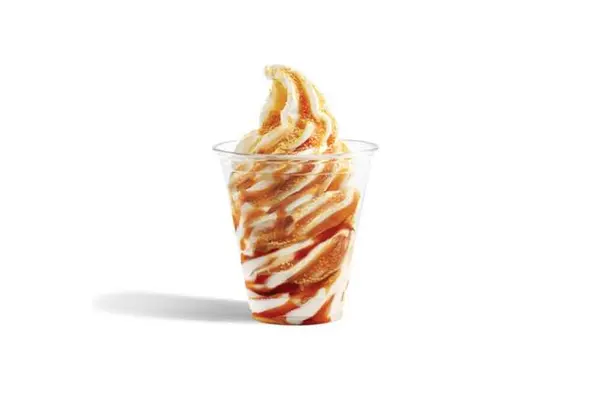 wienerschnitzel - Peach Pie Sundae