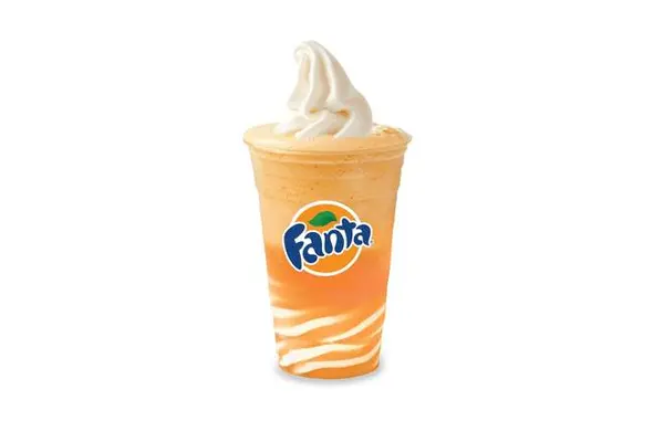 wienerschnitzel - Orange Fanta Float