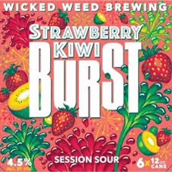 wild-wing-cafe - Wicked Weed Strawberry Kiwi Burst