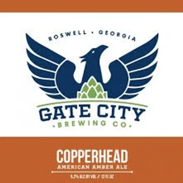 wild-wing-cafe - Cerveza Copperhead de Gate City