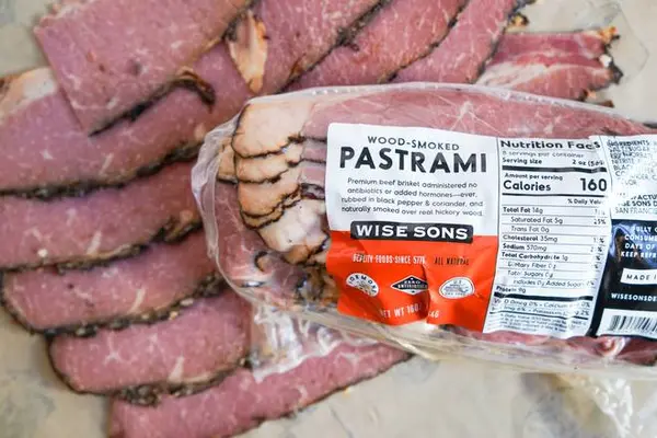 wise-sons-jewish-delicatessen - Pastrami - 16oz  *