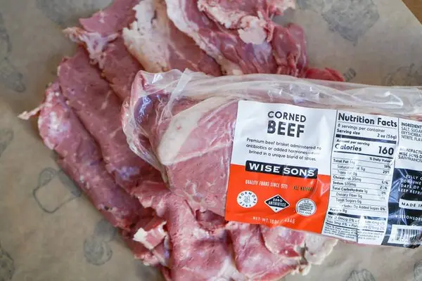 wise-sons-jewish-delicatessen - Corned Beef - 16oz *