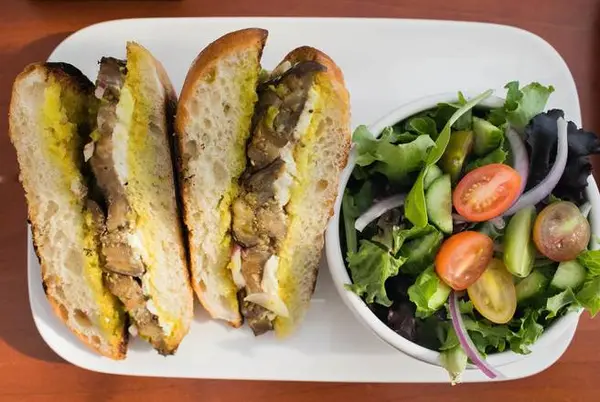 wooly-pig-cafe - Eggplant Panini