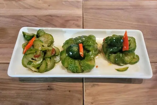 xin-ding-dumpling-house - Hot and Sour Sliced Cucumber