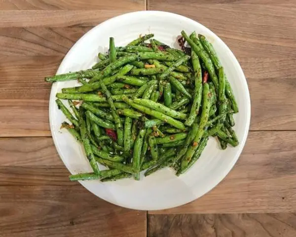 xin-ding-dumpling-house - Dry-Fried String Bean