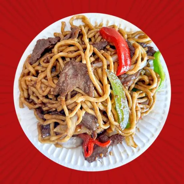 yangs-noodle - Mongolian Beef Noodle 蒙古牛炒面