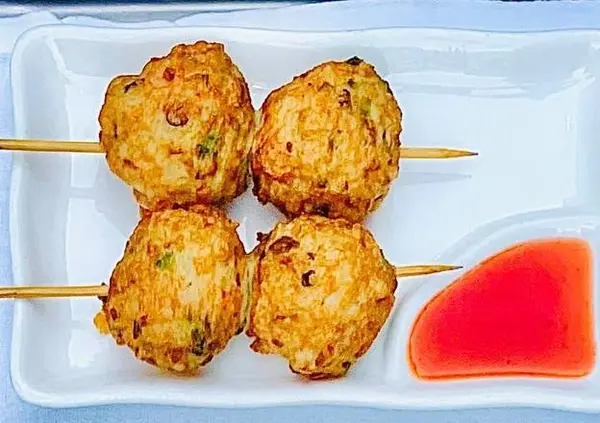 yank-sing-2-go - Scallop Balls on Skewer