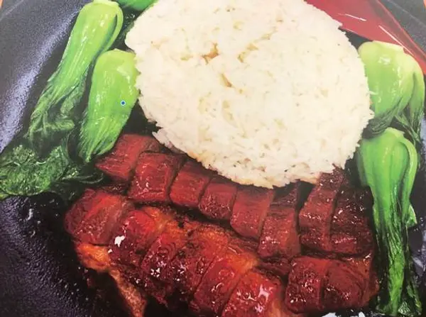 yummy-bbq-kitchen - BBQ Pork with Rice 叉燒飯