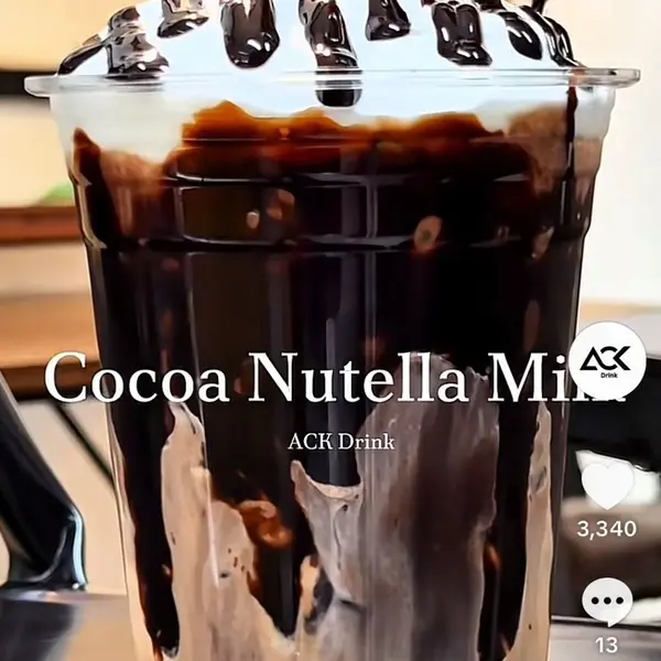 zero-mile-cafe-billiard - Coco Nutella Milk