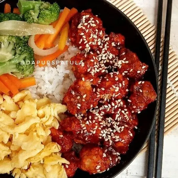 zero-mile-cafe-billiard - B.BQ  Chicken  Rice Bowl