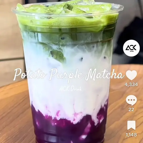 zero-mile-cafe-billiard - Potata Purple Matcha