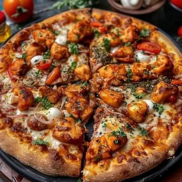 zoie-cafe-مقهى - chiken tikka pizza
