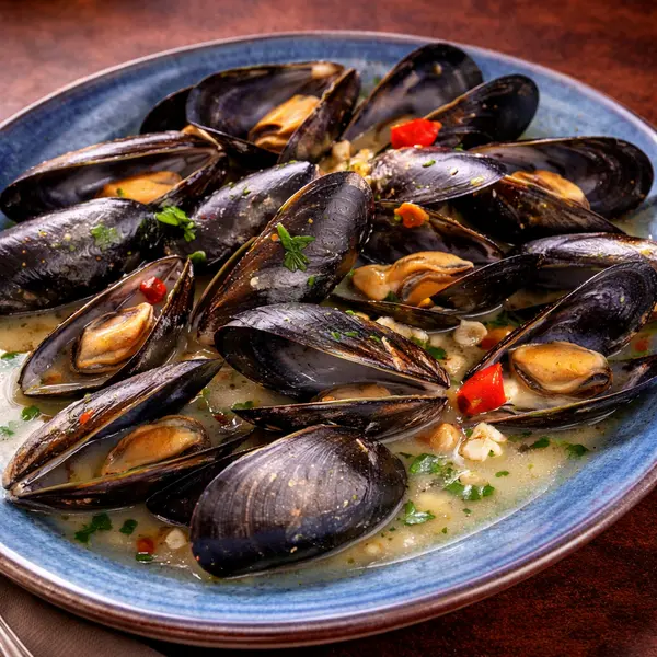 zorka-restaurant-bar - Μύδια αχνιστά