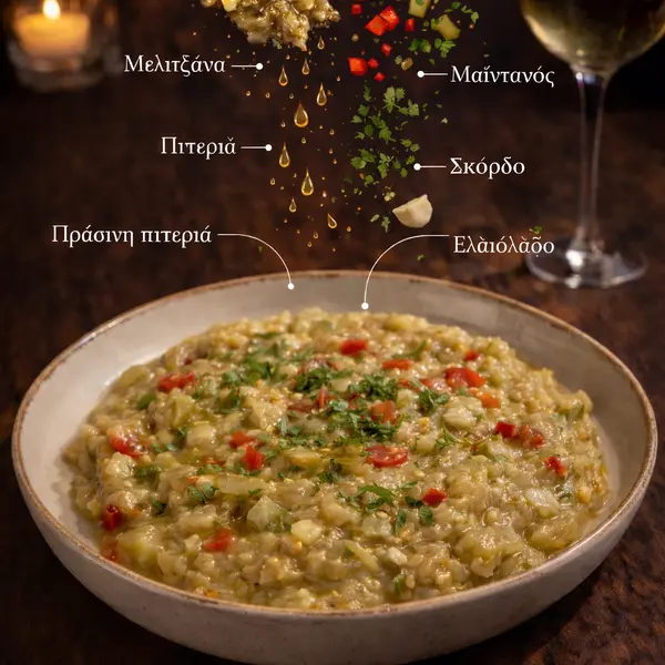 zorka-restaurant-bar - Μελιτζανοσαλάτα αγιορείτικη