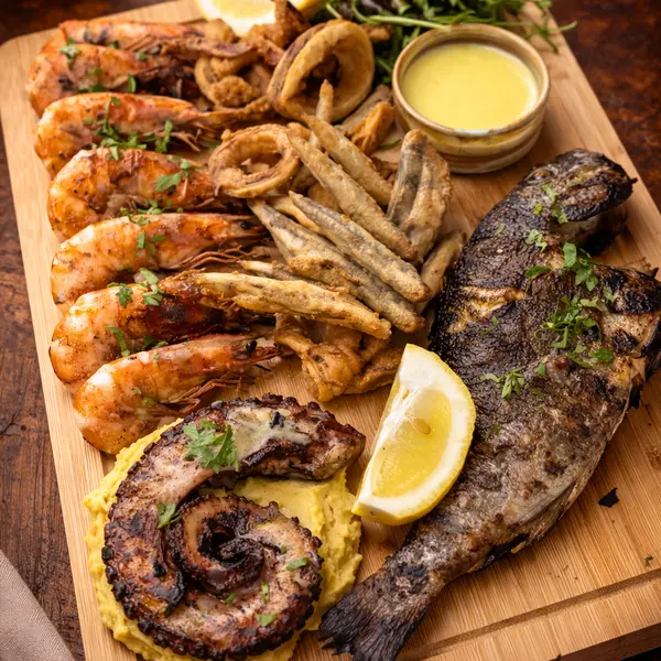 zorka-restaurant-bar - Ποικιλία θαλασσινών