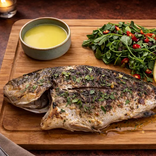 zorka-restaurant-bar - Τσιπούρα ψητή μερίδα