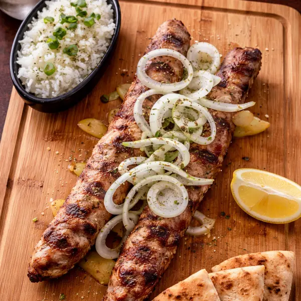 zorka-restaurant-bar - Κεμπάπ ανατολίτικο μερίδα