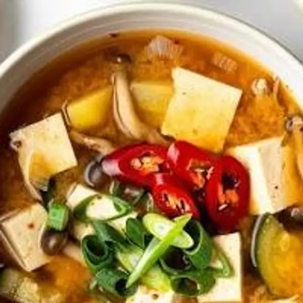 ресторант-корея - 된장찌개/Корейска супа от ферментирала соева паста с морски дарове 300g