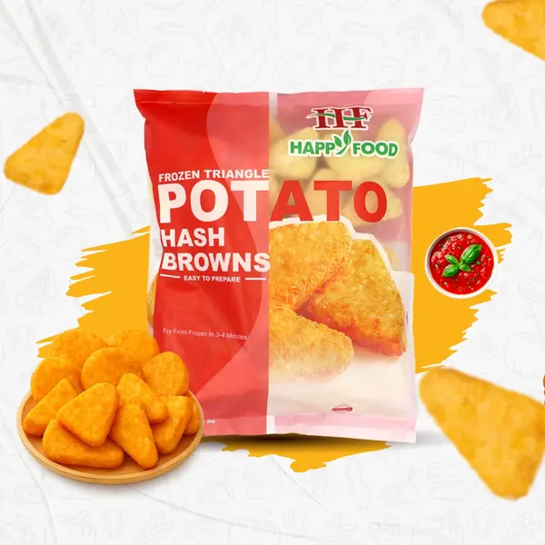 хангэ-ххк-khange-llc - Hash browns Triangle Potato