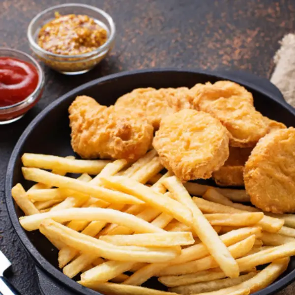 чин-ван-ханддоржиин-рг - Тахианы махан наггетс, шарсан төмстэй (сонголтоор)