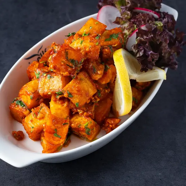 مطعم-السحاب - Spicy garlic fries