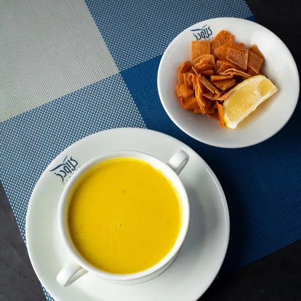 مطعم-السحاب - شوربة عدس