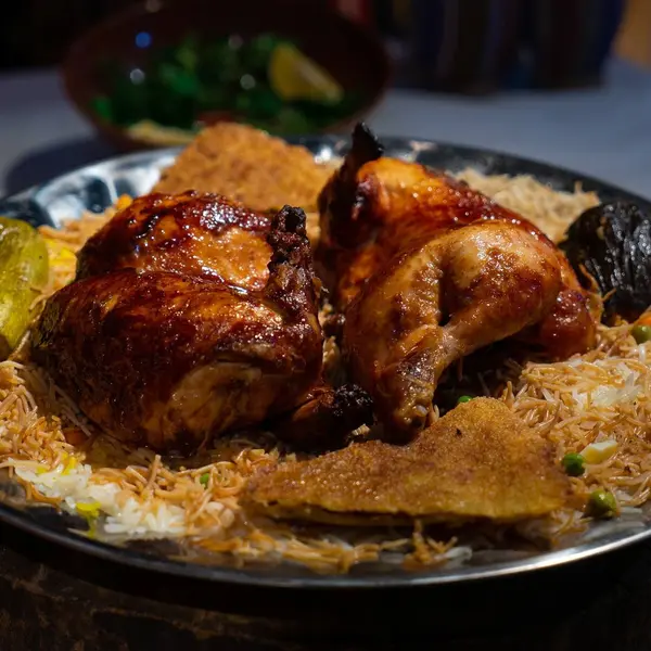 مطعم-الكرم-والفارس - Chicken Mansaf